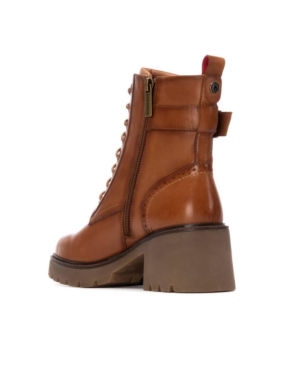 Bota al tobillo de piel para mujer 5