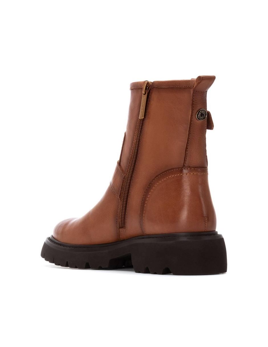 Bota al tobillo de piel para mujer 5