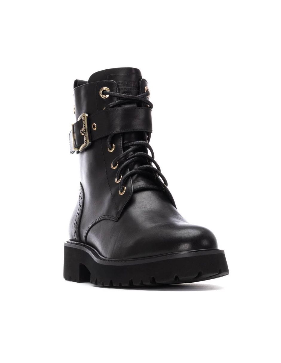 Bota al tobillo de piel para mujer 5