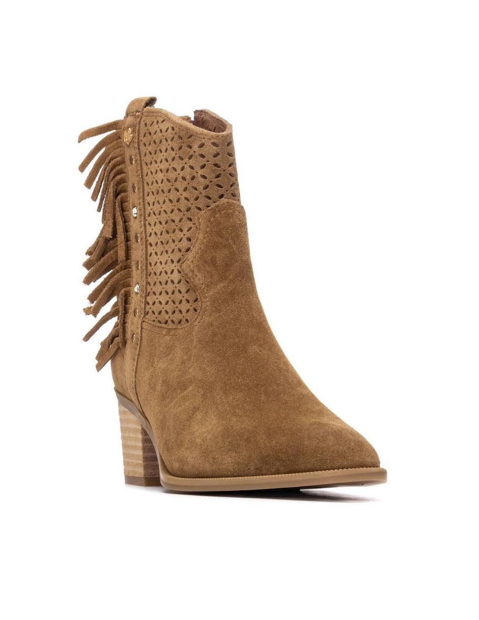 Bota al tobillo de piel para mujer 2