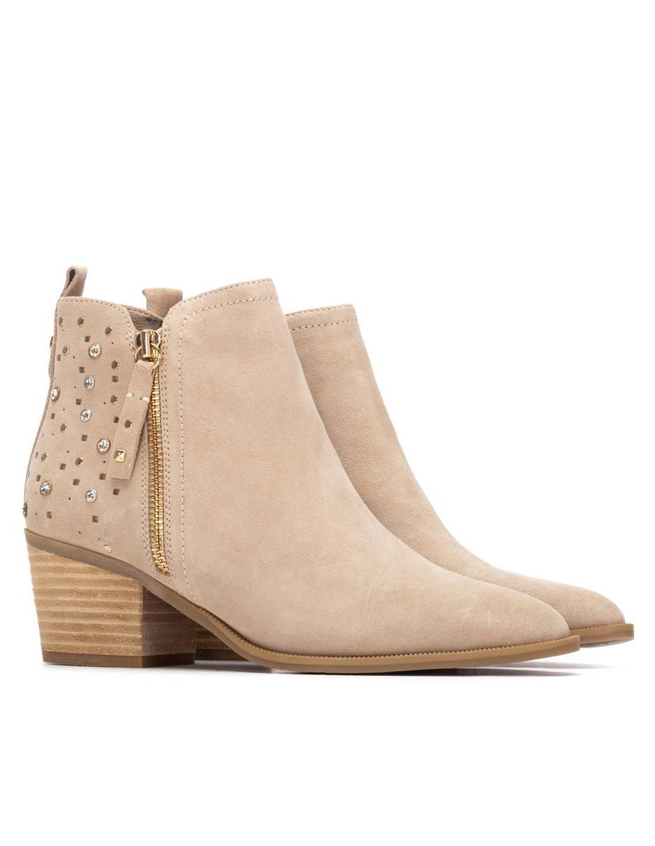 Bota al tobillo de piel para mujer 3