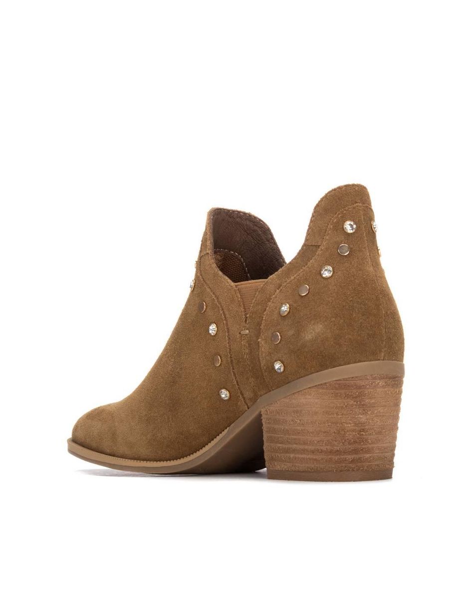 Bota al tobillo de piel para mujer 3
