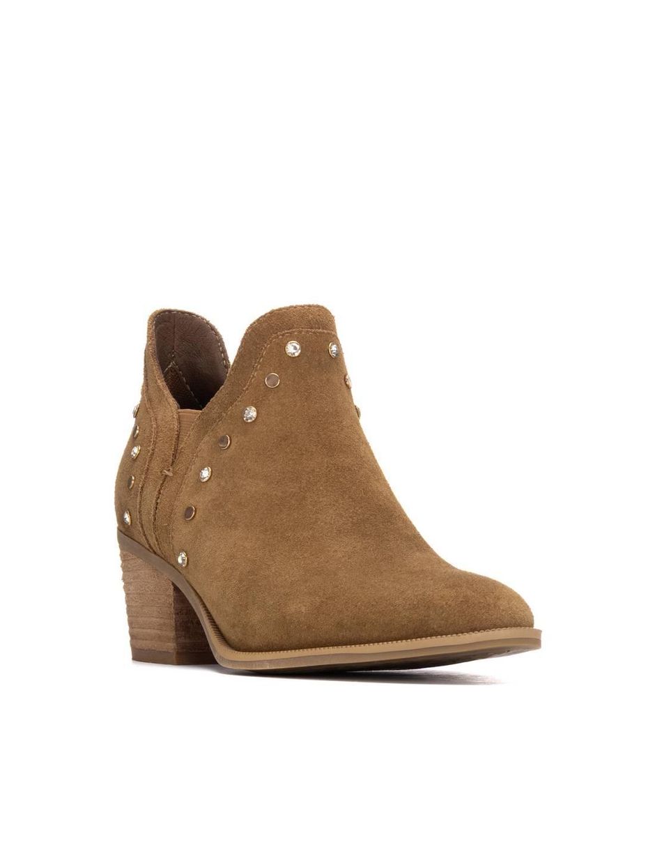 Bota al tobillo de piel para mujer 4