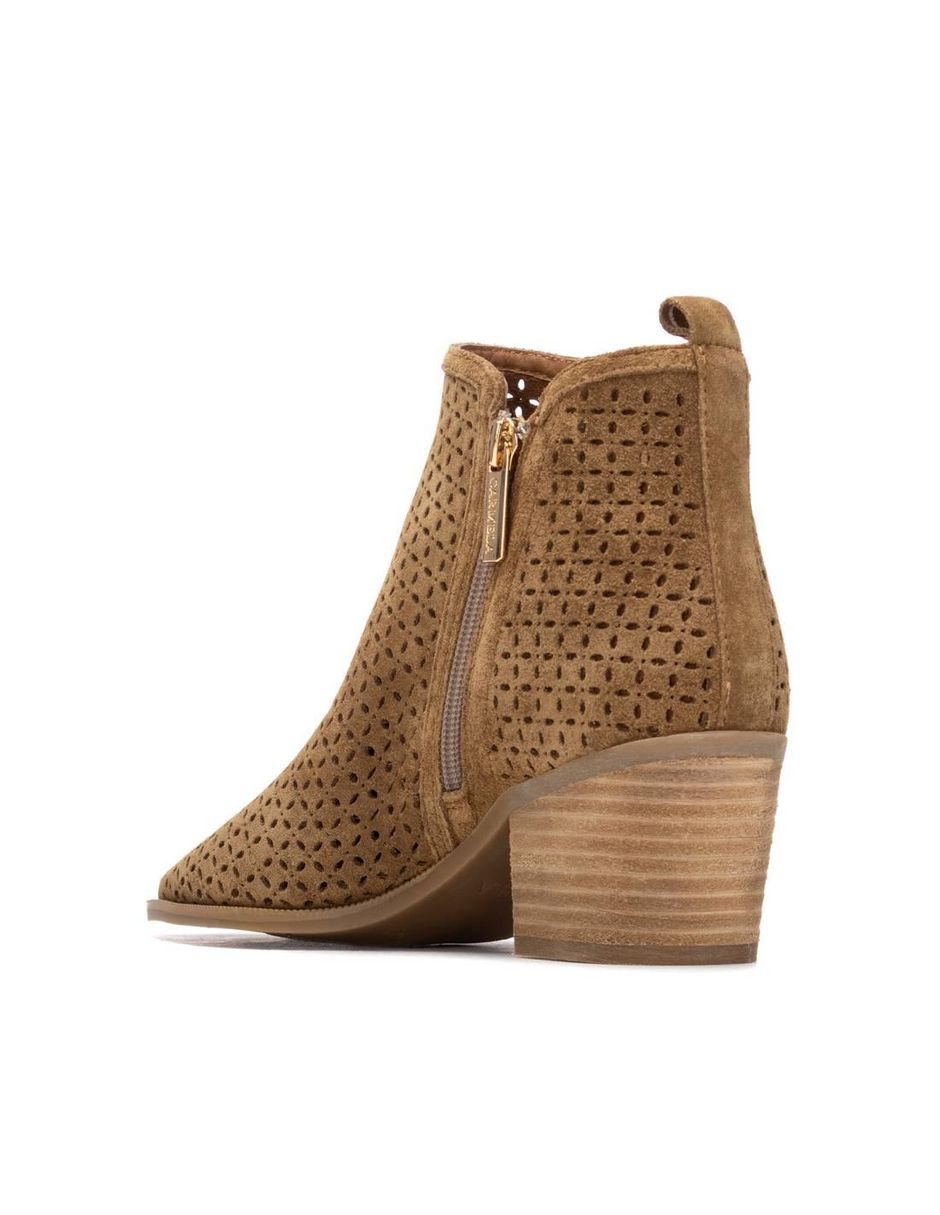 Bota al tobillo de piel para mujer 5