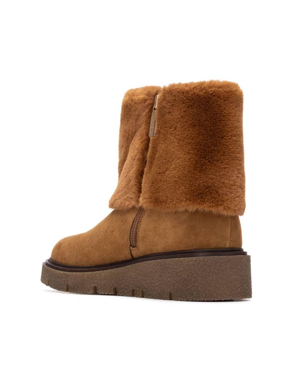 Bota al tobillo de piel para mujer 3
