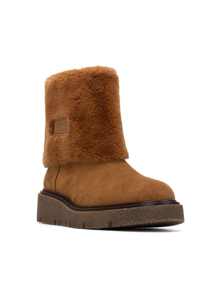 Bota al tobillo de piel para mujer 5