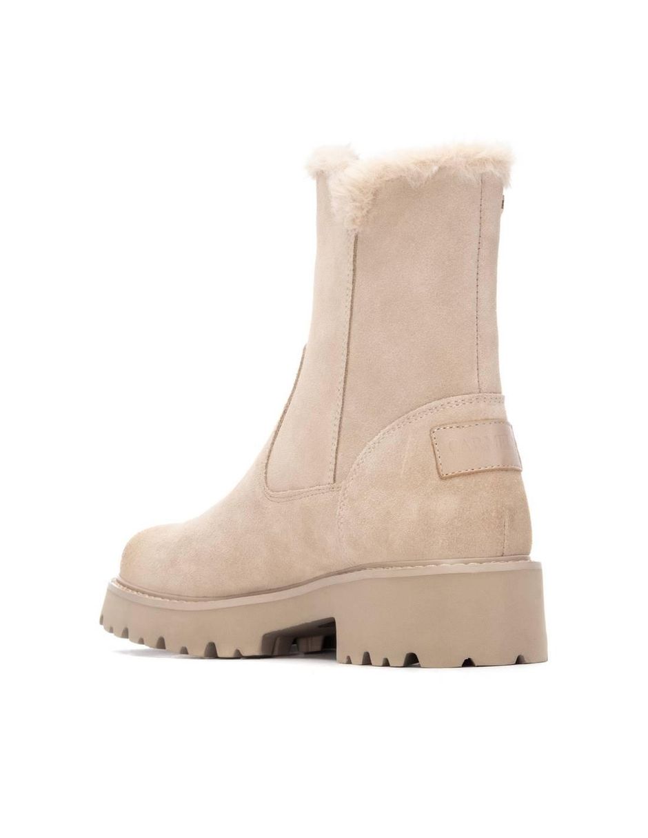 Bota al tobillo de piel para mujer 5