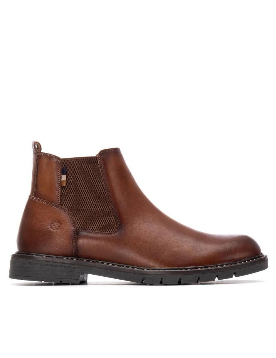 Botín de piel para hombre