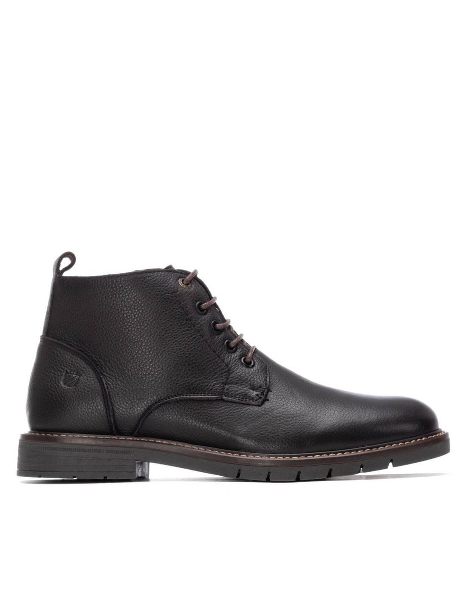 Botín de piel para hombre Botín de piel para hombre