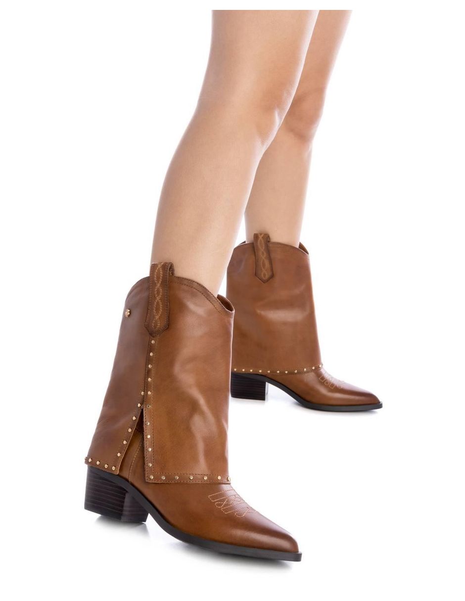 Bota al tobillo de piel para mujer 2