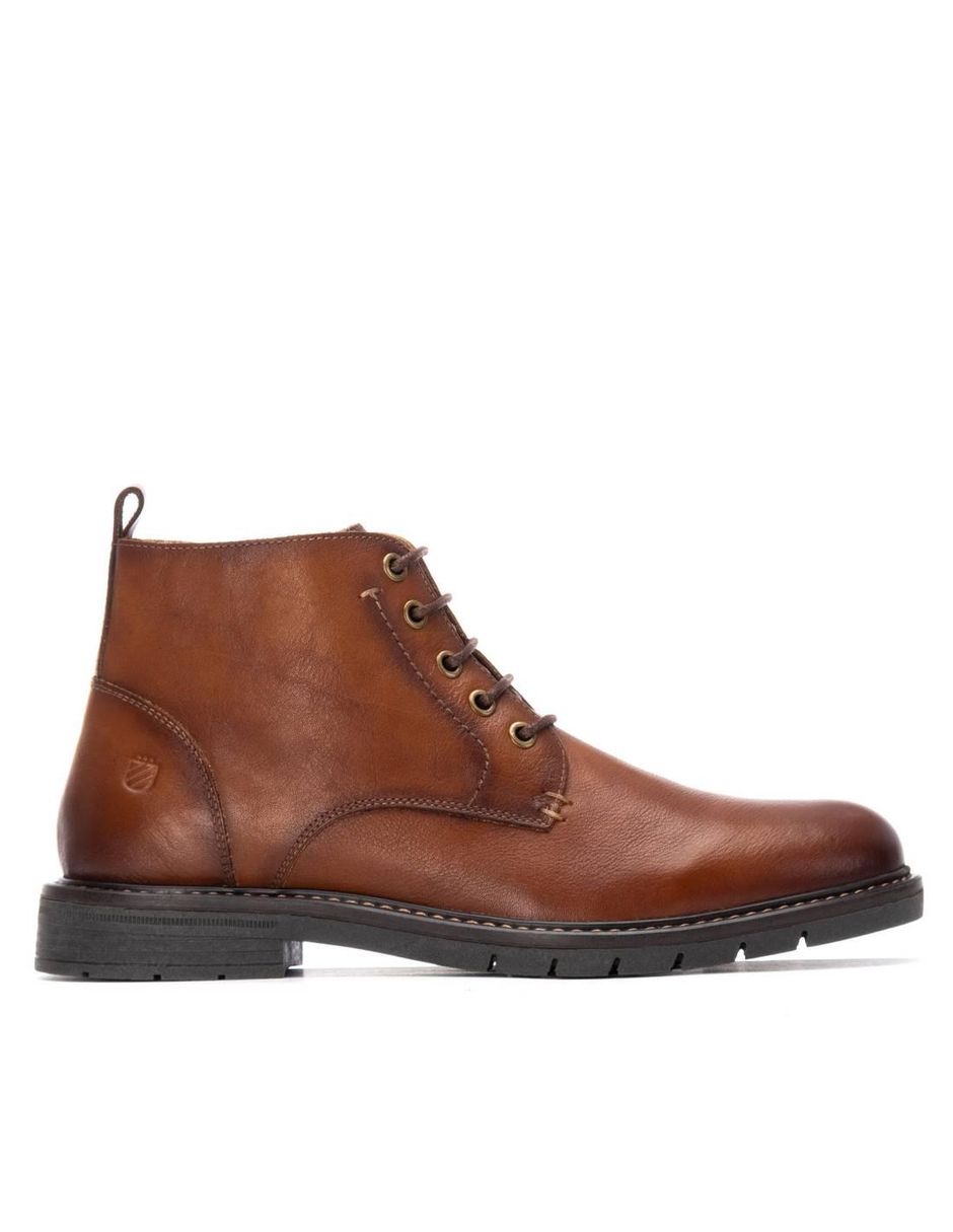 Botín de piel para hombre Botín de piel para hombre