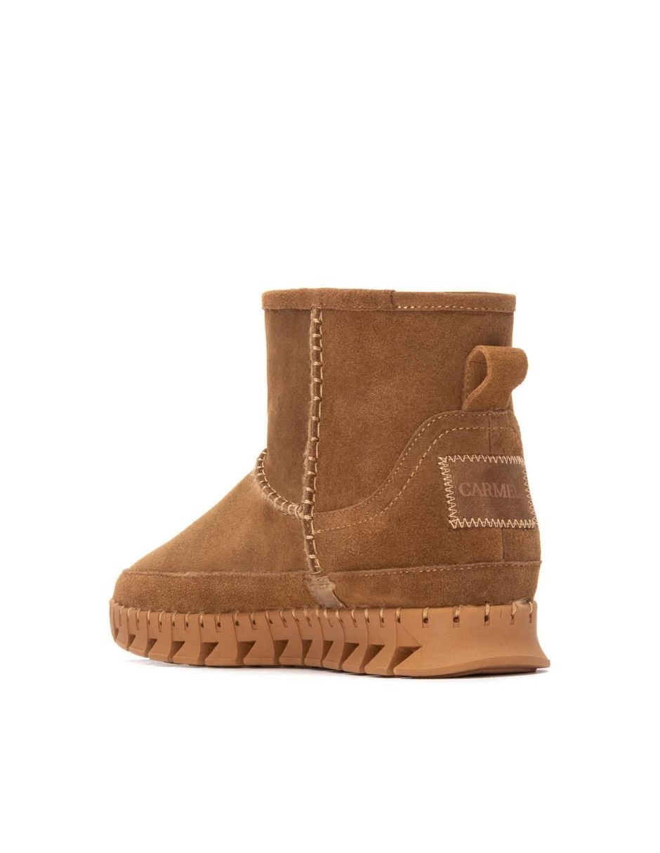 Bota al tobillo de piel para mujer 5