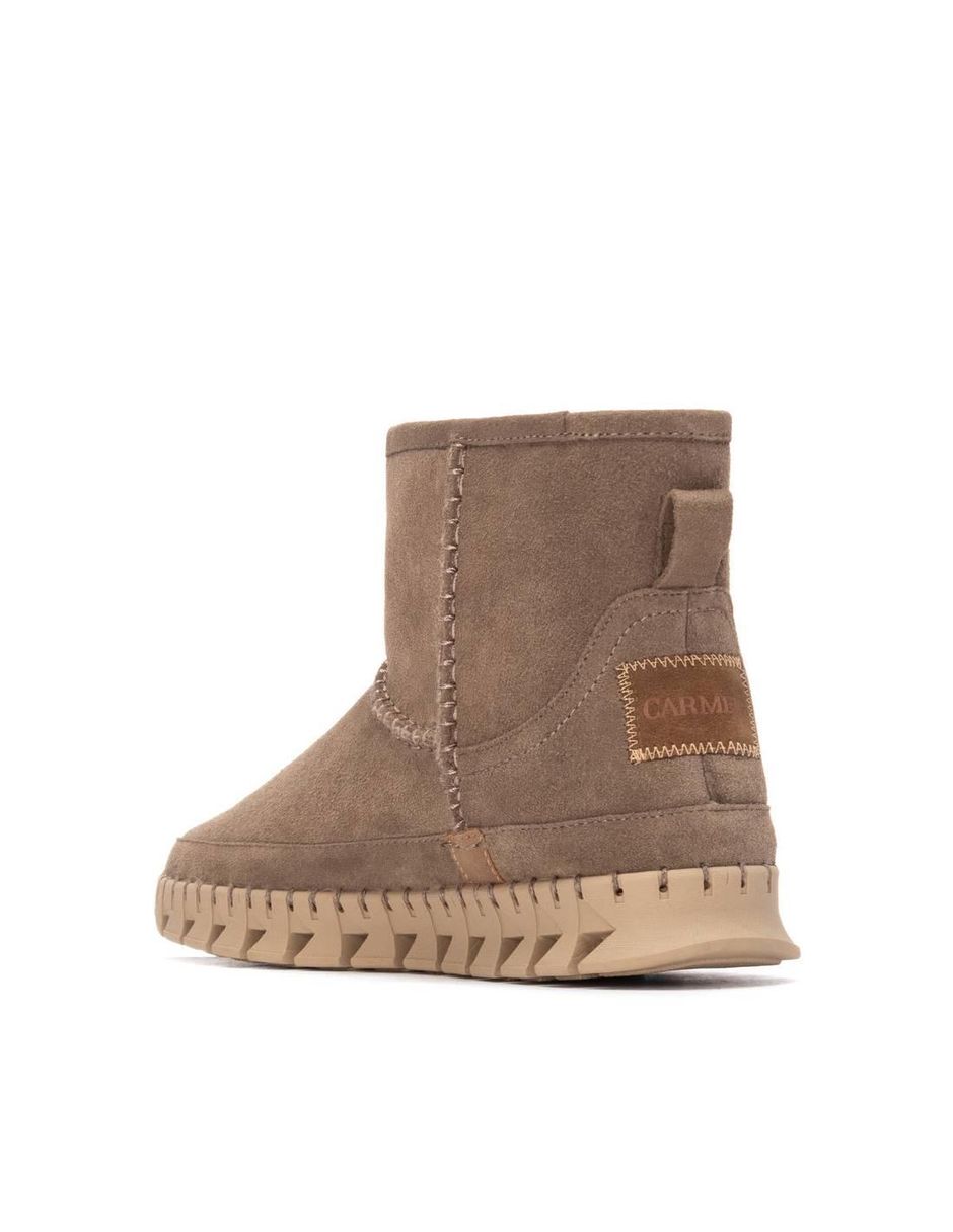Bota al tobillo de piel para mujer 5