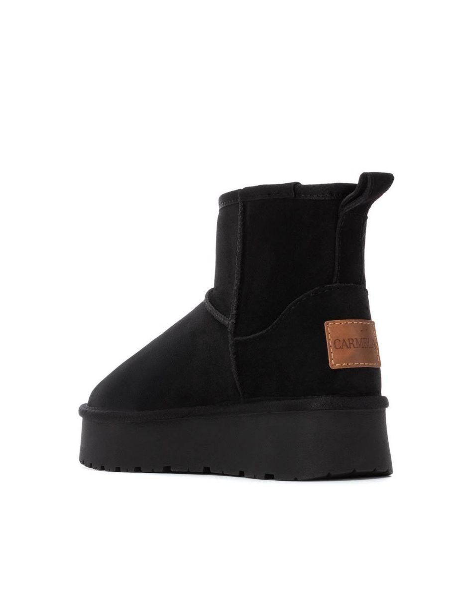Bota al tobillo de piel para mujer 3