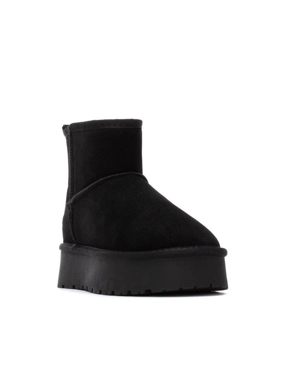 Bota al tobillo de piel para mujer 5