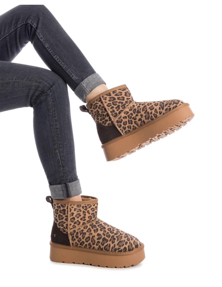 Bota al tobillo de piel para mujer 2