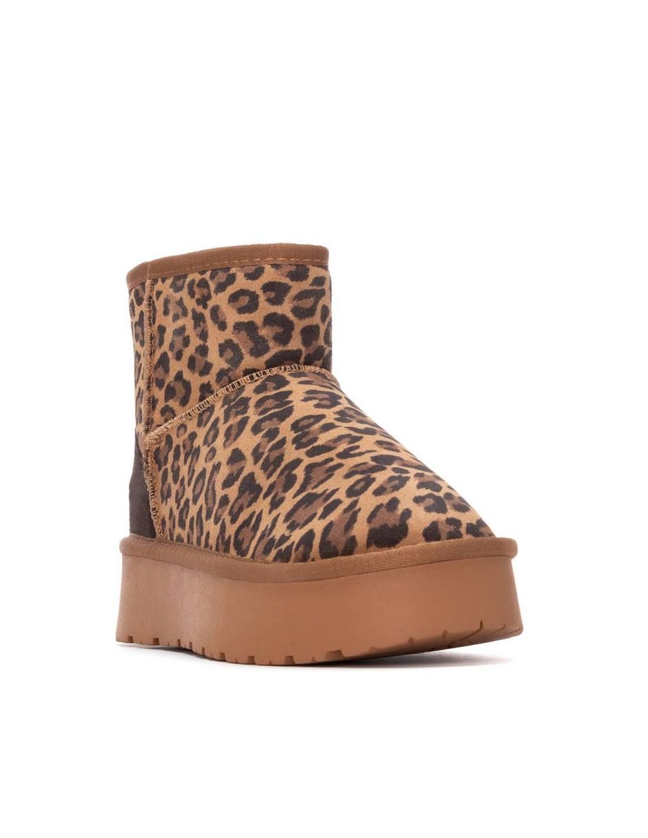 Bota al tobillo de piel para mujer 5