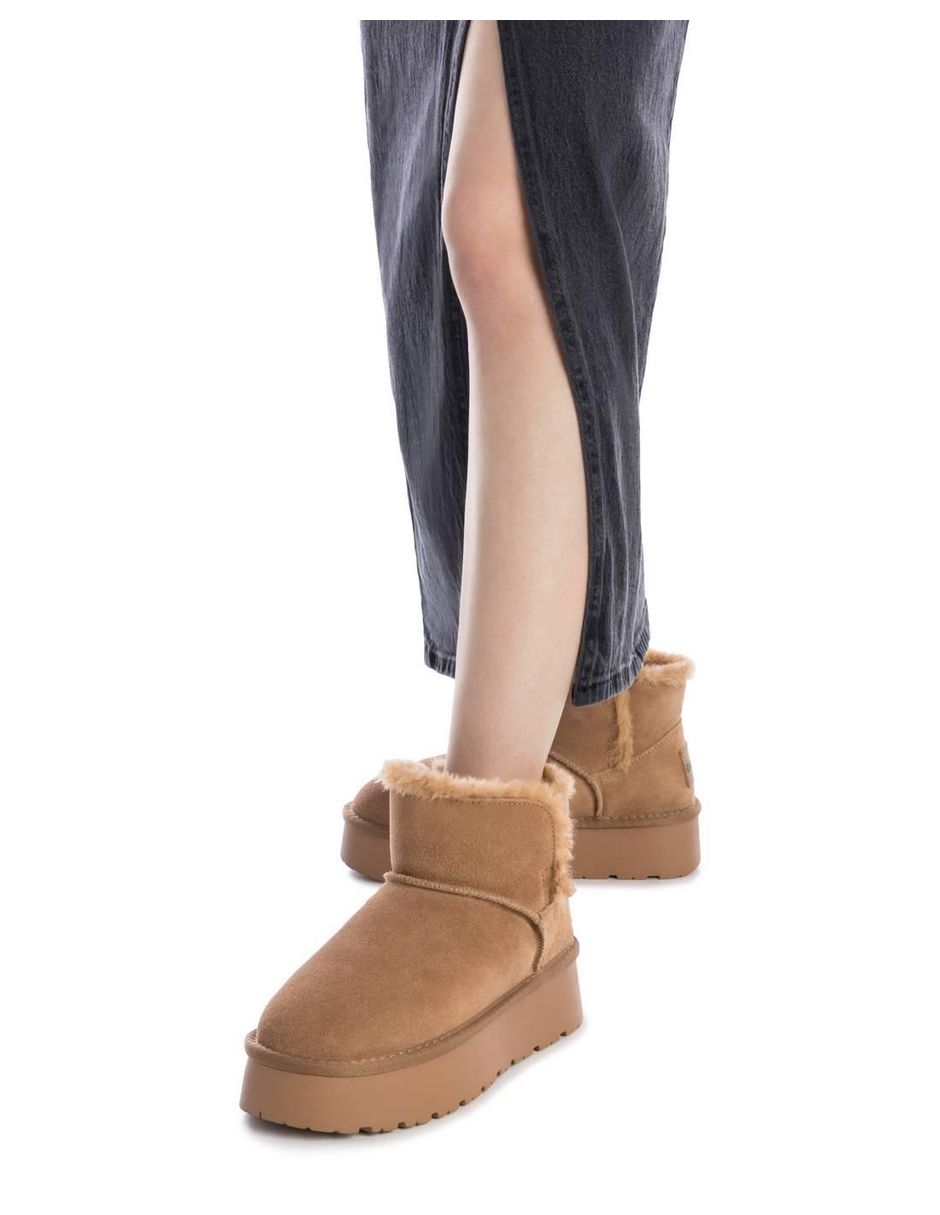 Bota al tobillo de piel para mujer 2