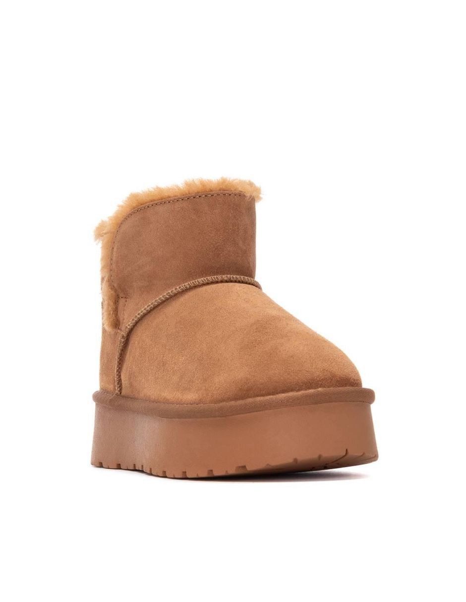 Bota al tobillo de piel para mujer 5