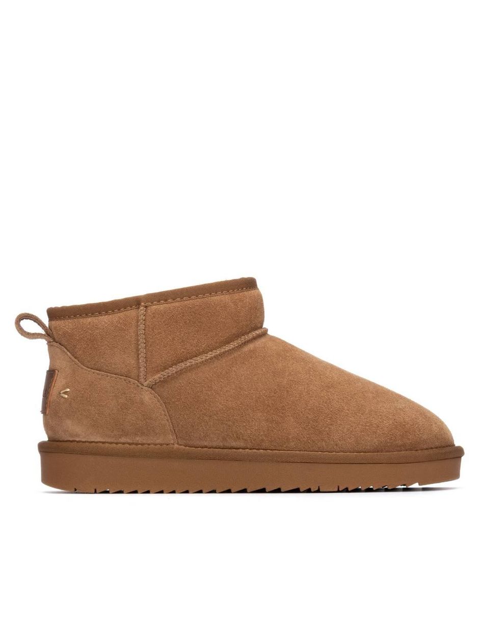 Bota al tobillo de piel para mujer Bota al tobillo de piel para mujer