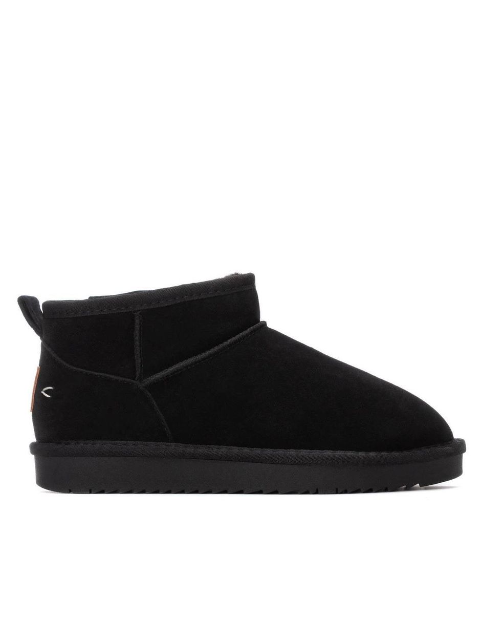 Bota al tobillo de piel para mujer Bota al tobillo de piel para mujer