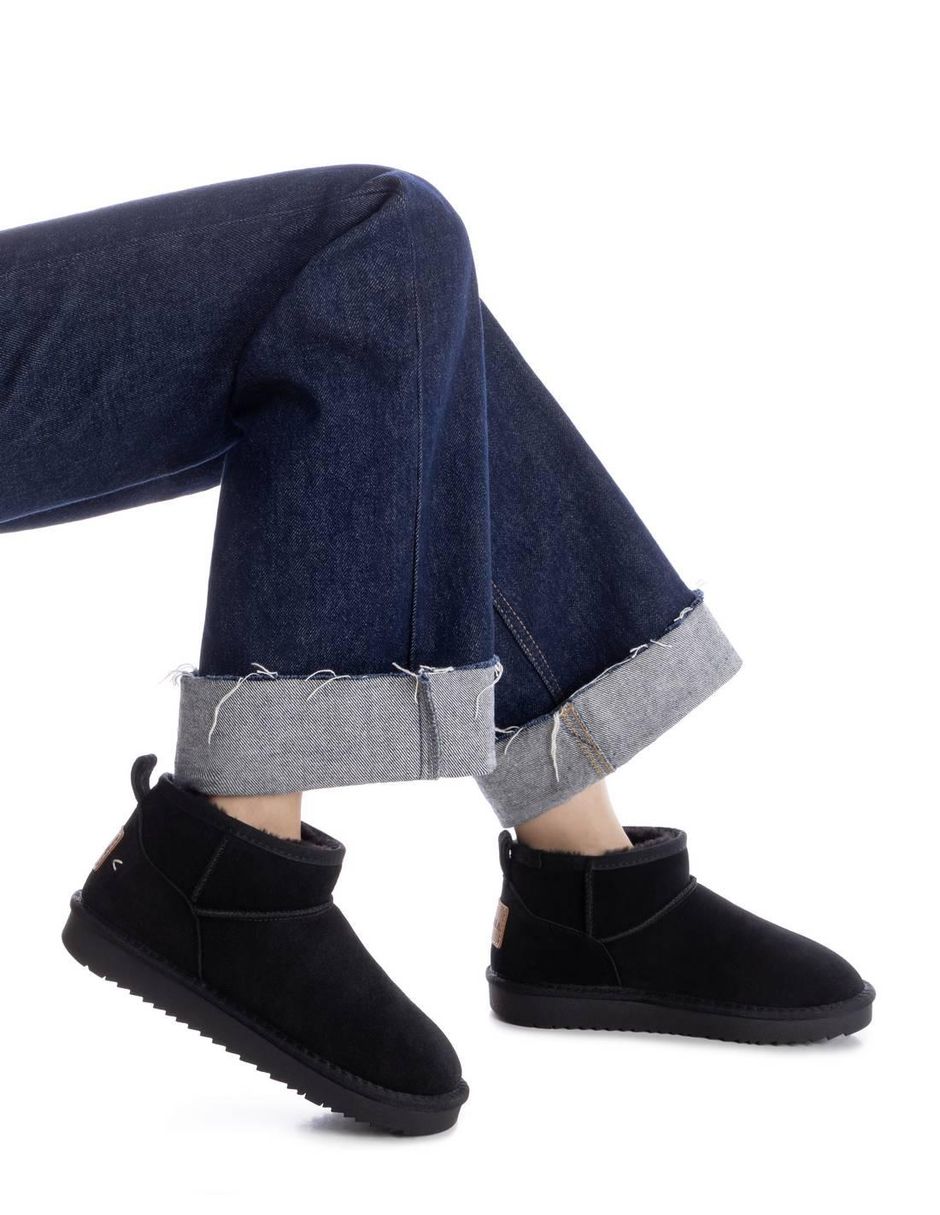 Bota al tobillo de piel para mujer 2