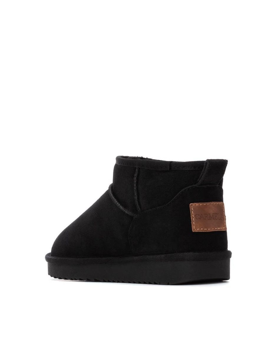 Bota al tobillo de piel para mujer 3