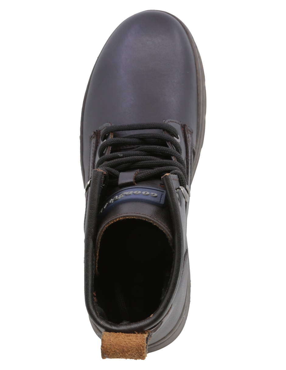 Botín Goodyear de piel para hombre