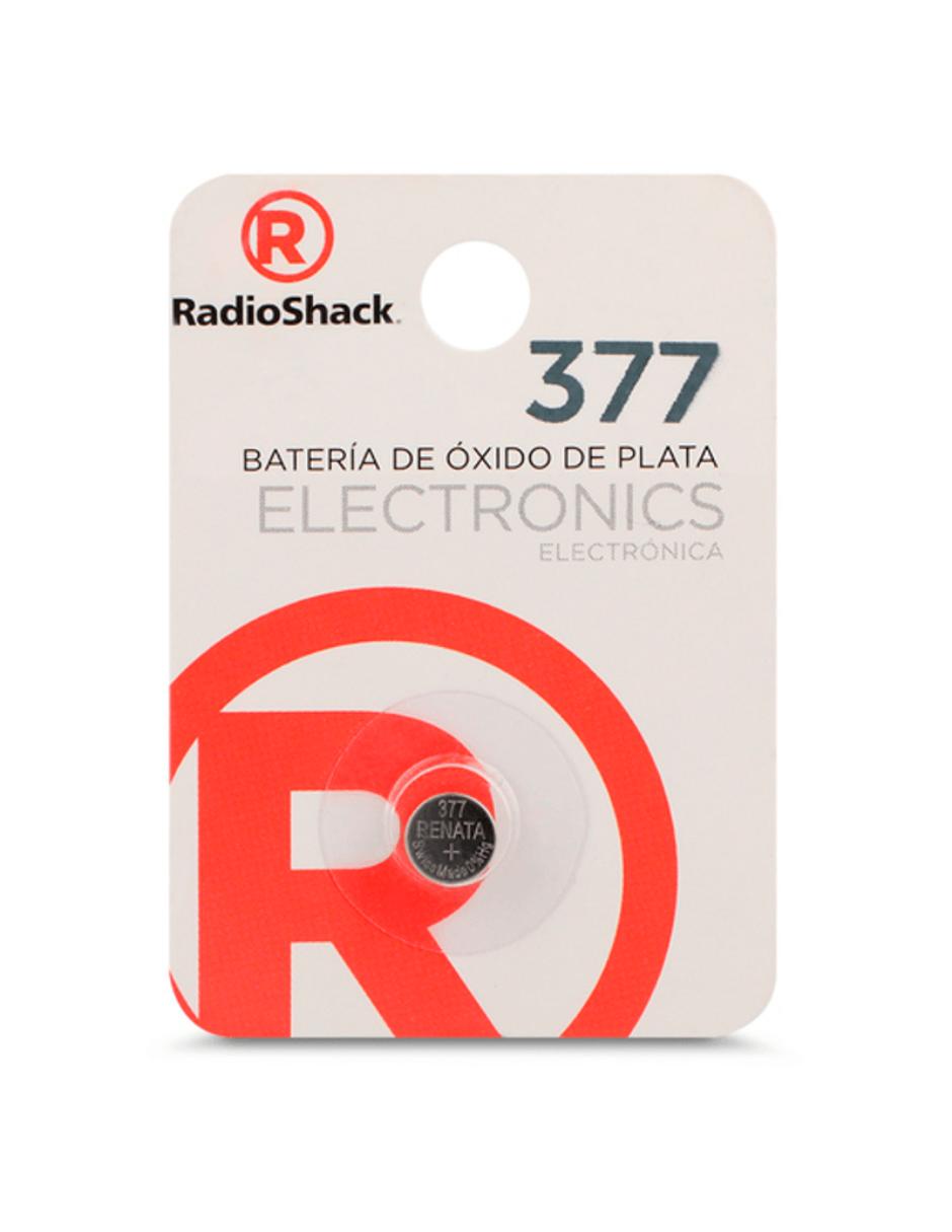 Pila de botón óxido de plata Radioshack 1.5 v