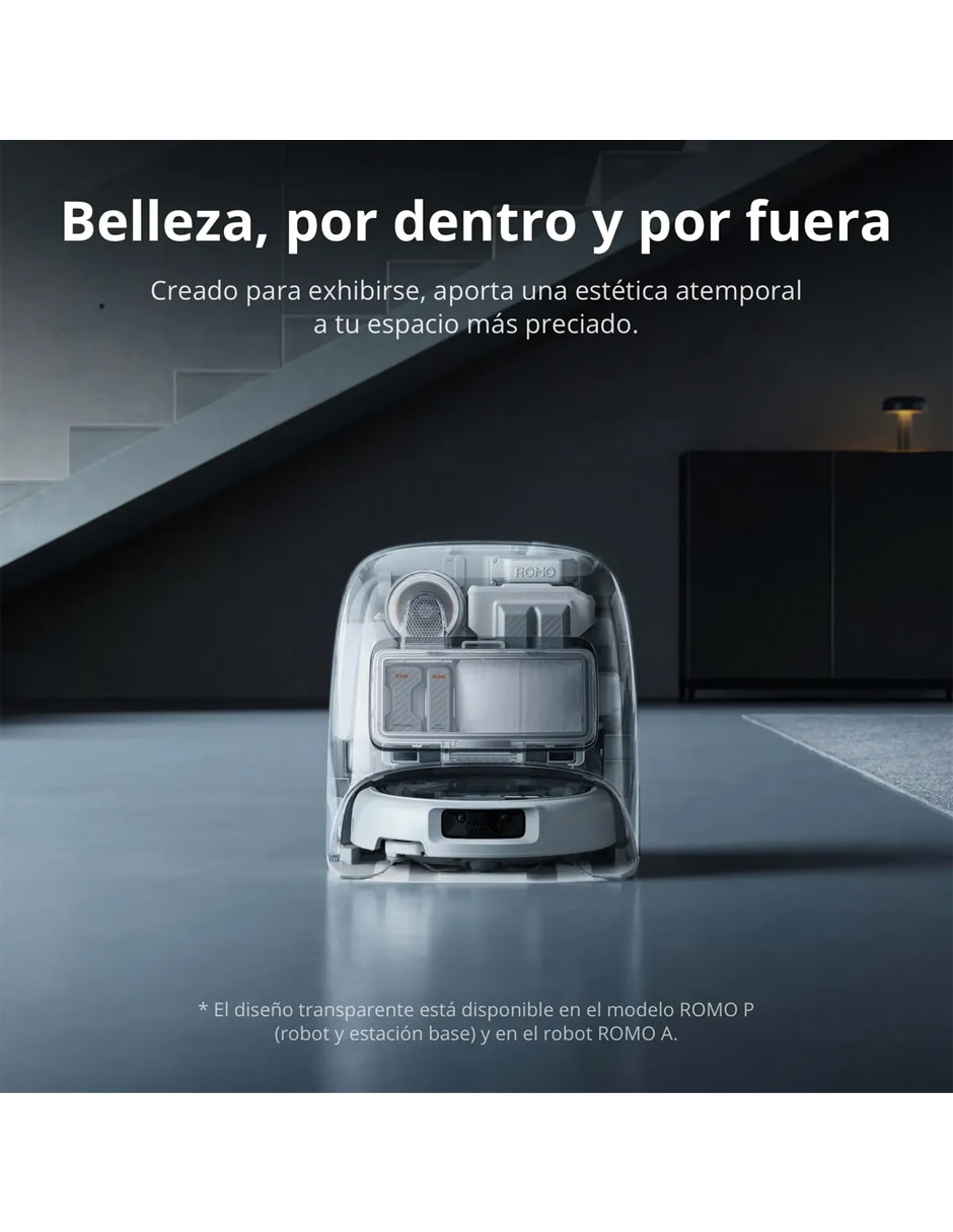 Aspiradora robot Romo P 2.5 litros 7