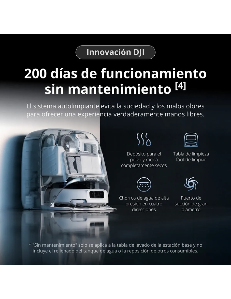 Aspiradora robot Romo P 2.5 litros 10