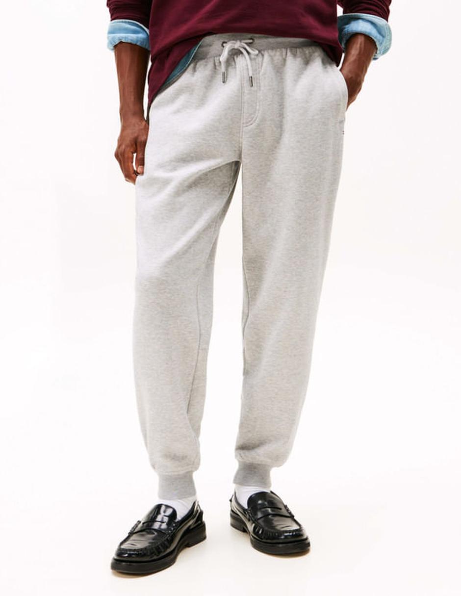 Pants regular con jareta para hombre