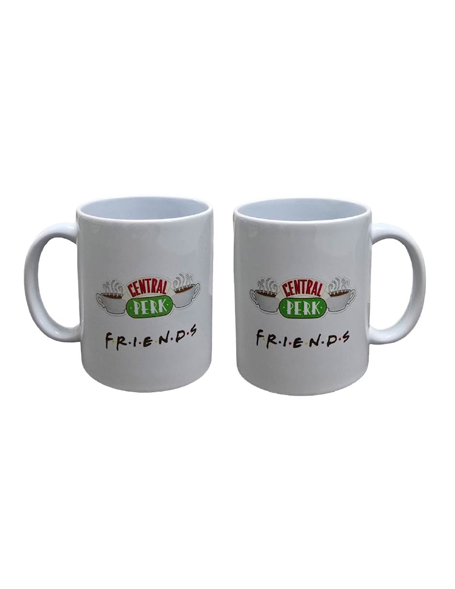 Set de tazas con difusor clásica Luxo 2 piezas