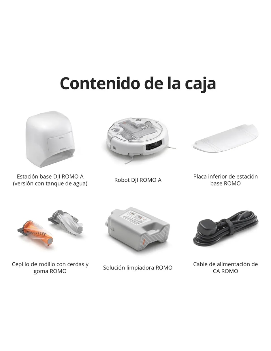 Aspiradora robot Dji Romo A 10 litros