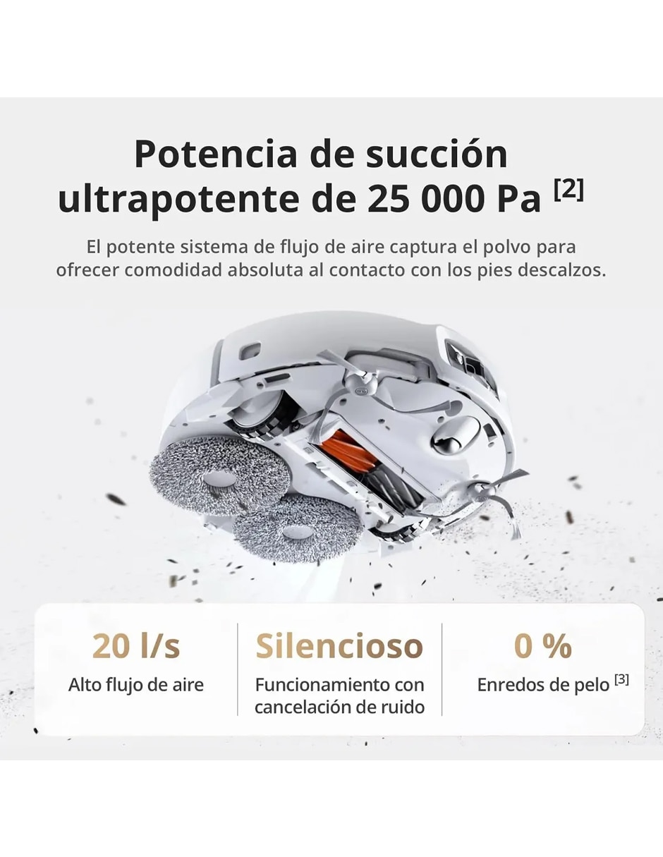 Aspiradora robot Dji Romo A 10 litros
