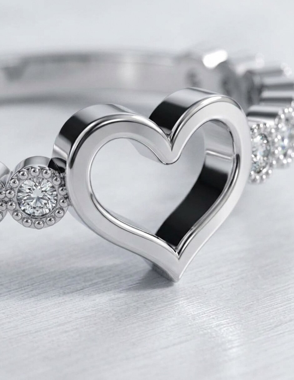 Anillo de compromiso de oro 9 k Amore Mio! 9