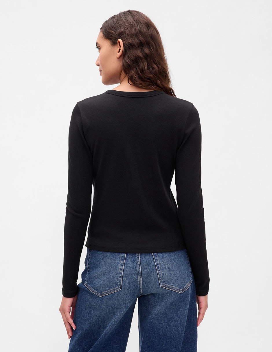 Suéter cuello redondo para mujer