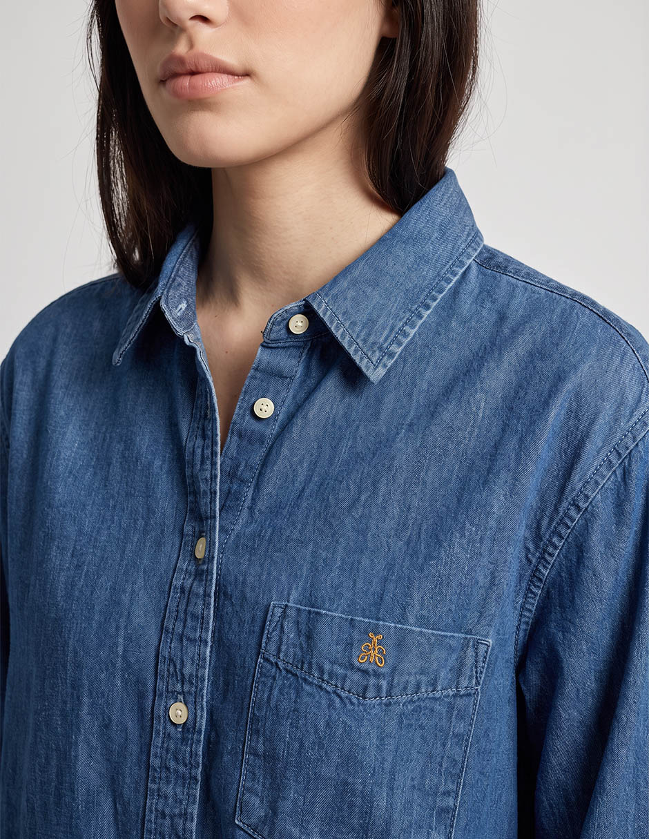 Camisa manga larga para mujer