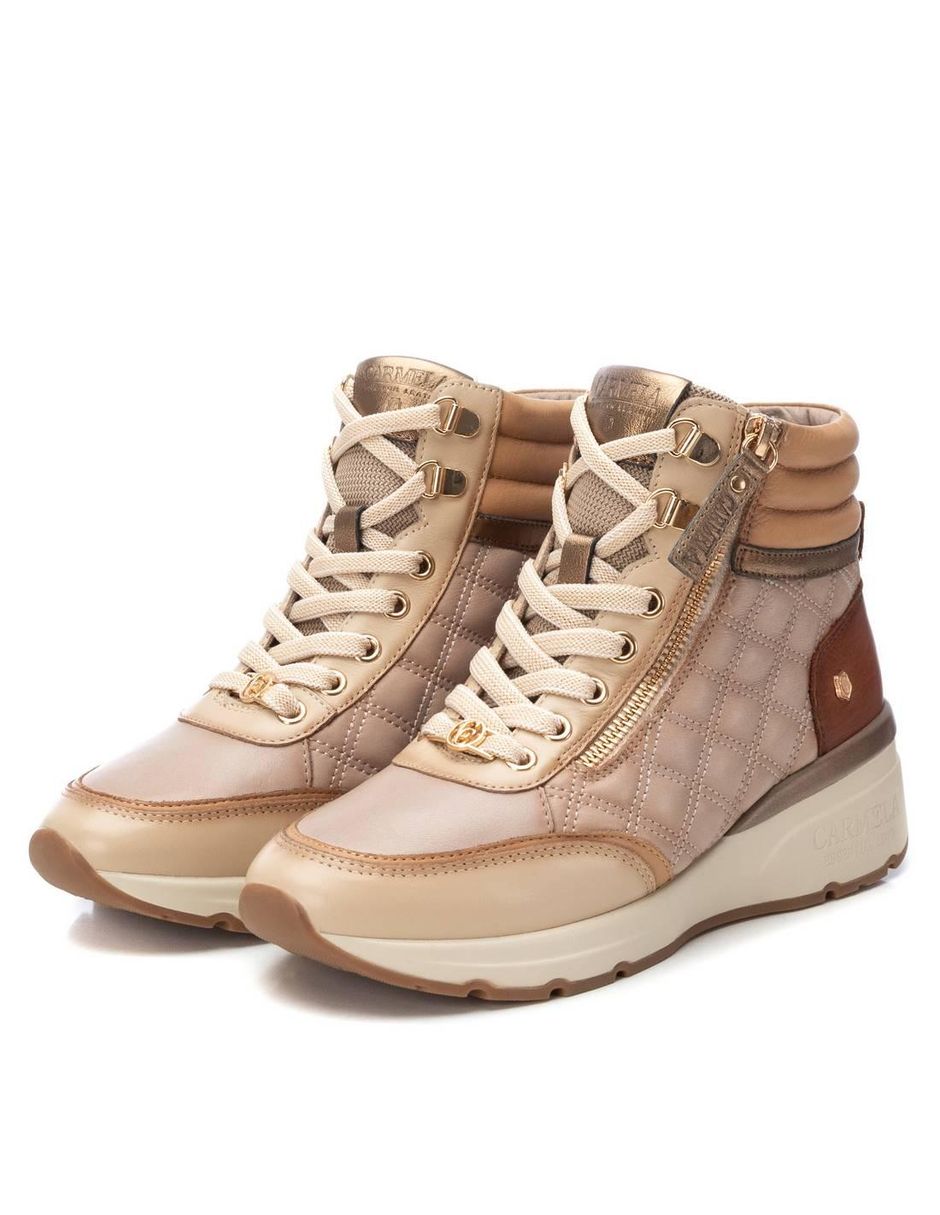 Bota al tobillo de piel para mujer 3