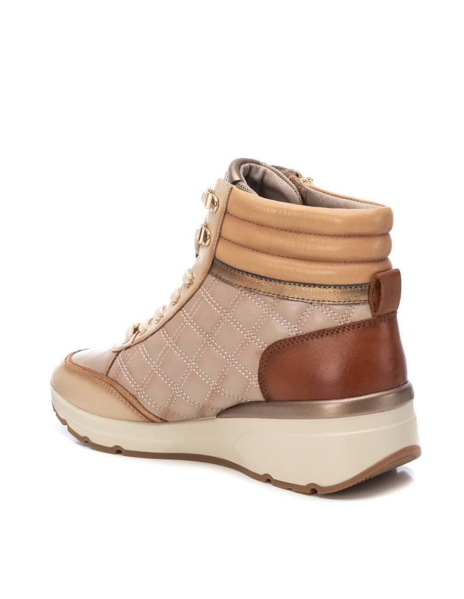 Bota al tobillo de piel para mujer 4