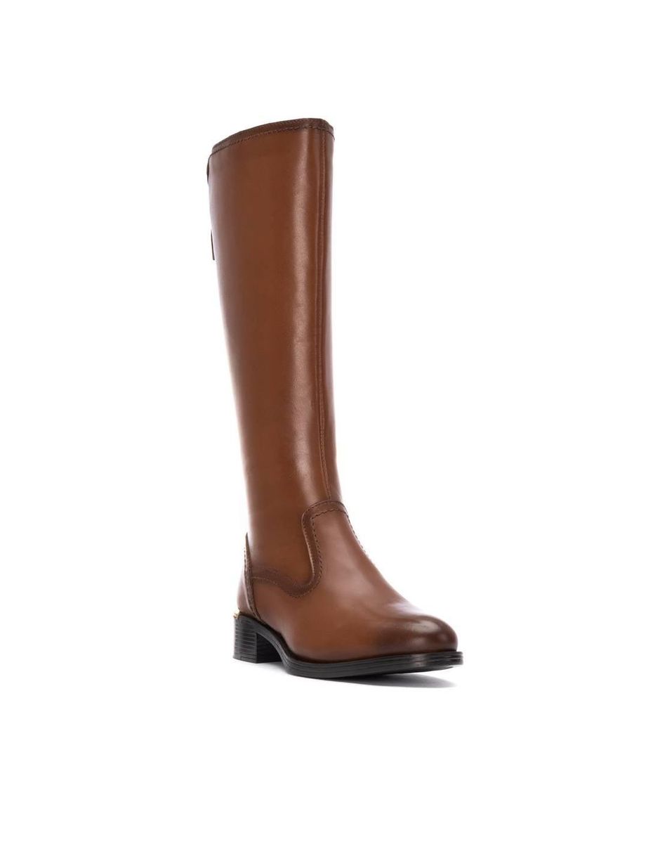 Bota al tobillo de piel para mujer 2