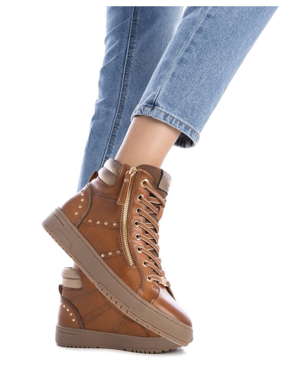 Bota al tobillo de piel para mujer 2