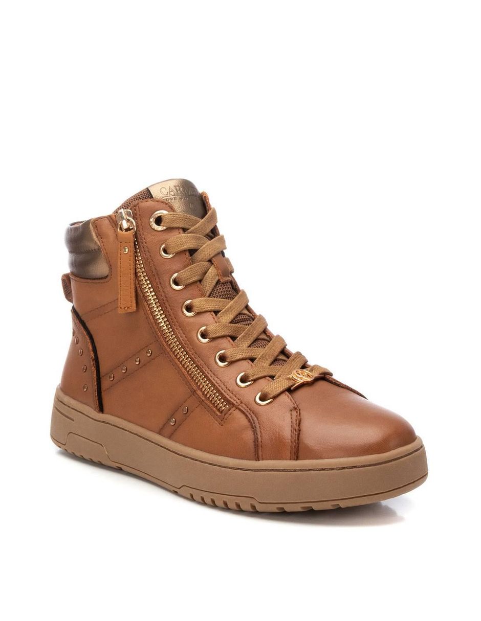 Bota al tobillo de piel para mujer 5