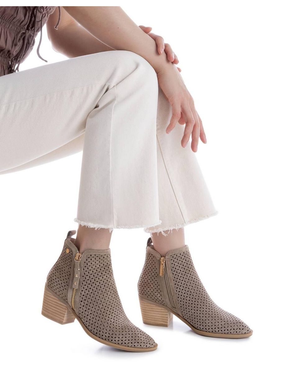 Bota al tobillo de piel para mujer 2