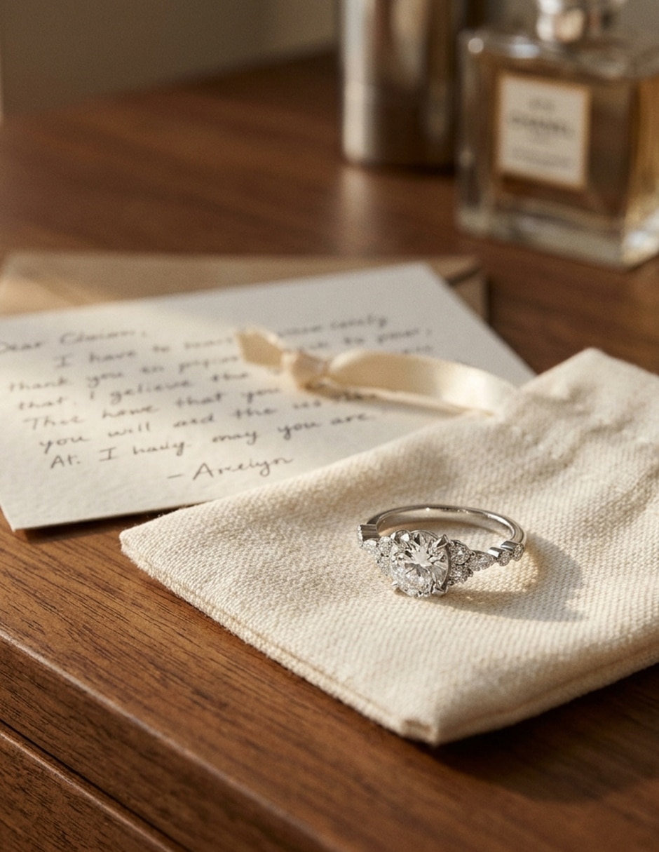 Anillo de compromiso de oro 9 k zirconia cúbica 5