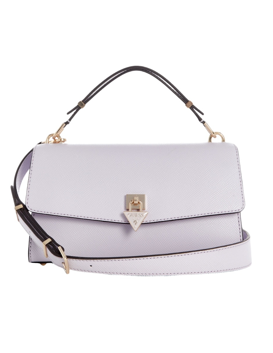 Set/bolsa satchel patsie de poliuretano para mujer 1