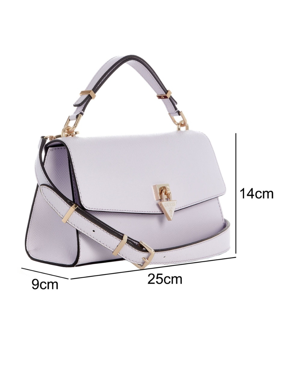 Set/bolsa satchel patsie de poliuretano para mujer 5