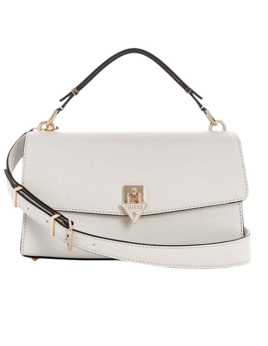 Set/bolsa satchel patsie de poliuretano para mujer