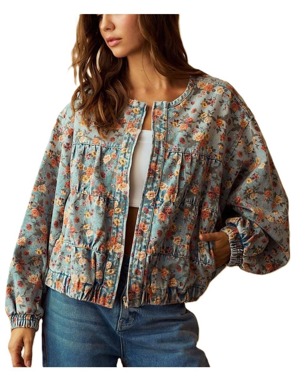 Chamarra casual para mujer Chamarra casual para mujer