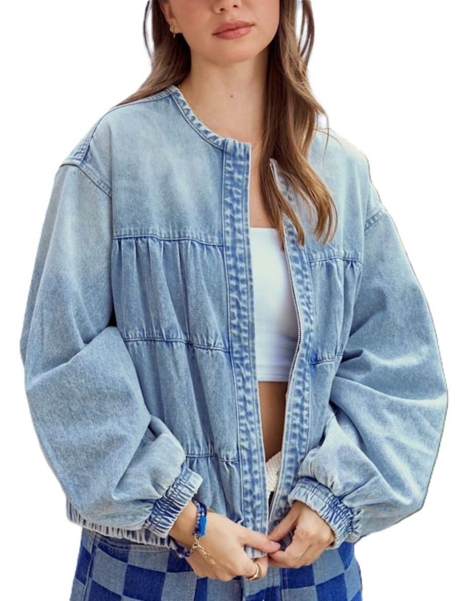 Chamarra casual para mujer 2